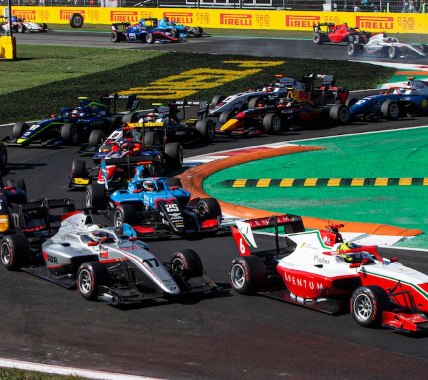 FIA F3 2023 grid