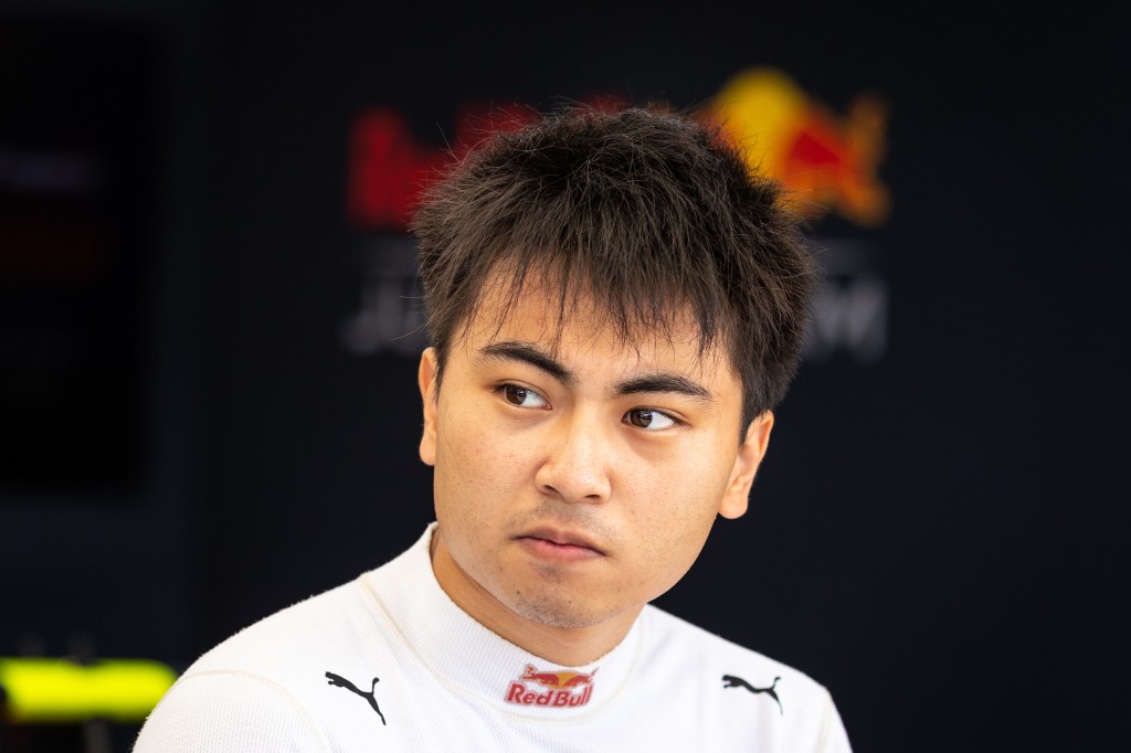 Red Bull Junior Ayumu Iwasa aims to impress in his second season in Formula 2 with DAMS | Credit: Dutch Photo Agency/Red Bull Content Pool
